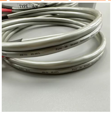 Audio Note AN-Vx Audio Cables Solid Silver 99.99% RCA Interconnects Hi-End Extend Audio Single Cable