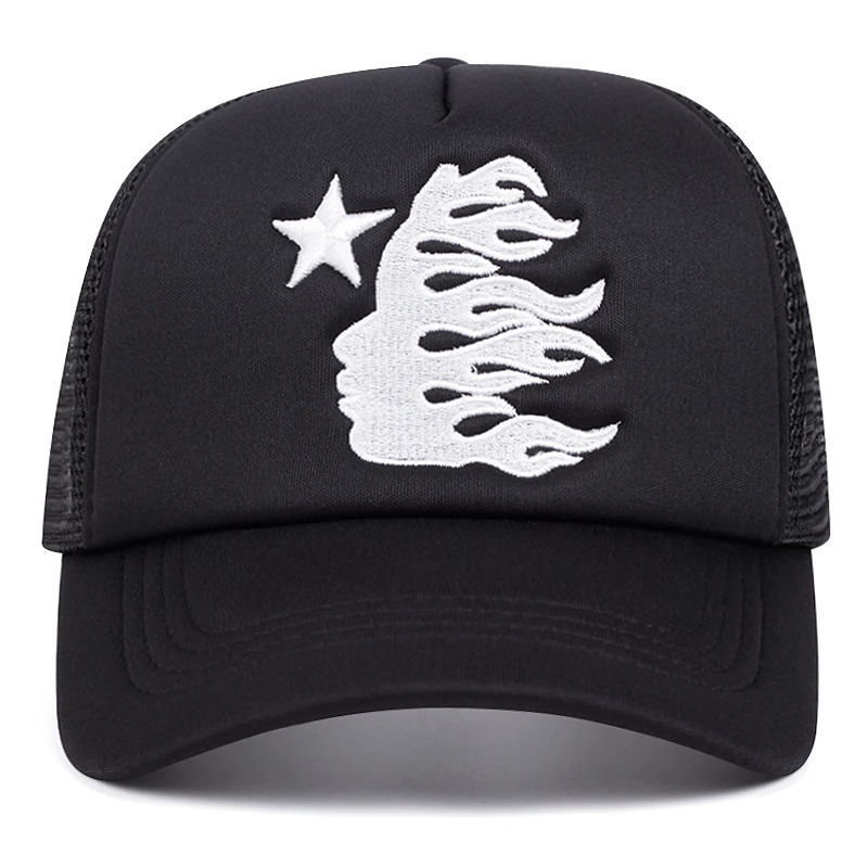 Fivepointed star figure threedimensional embroidered sponge baseball cap mens and womens outdoor sports event sun hat 250704