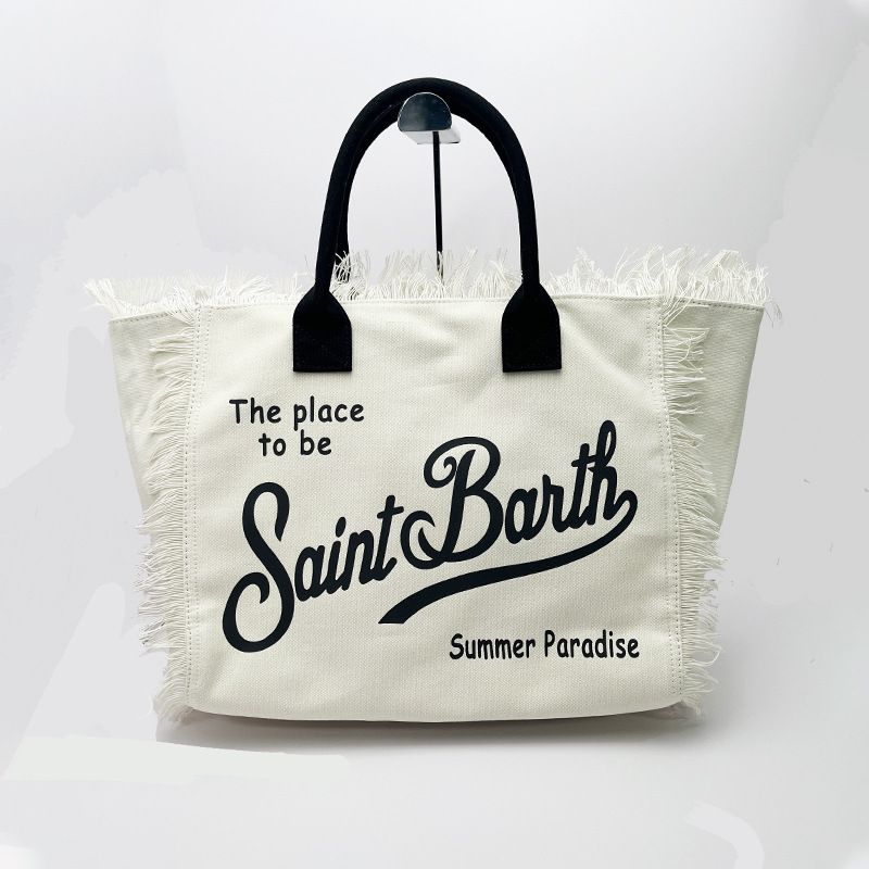 Designer Bag Shoulder Bag Luxury Bag Saint Barth Bag: Women's Large Canvas hot Stripe Tote, Tote Bags for Women, Leisure Tourism Handbag with Han