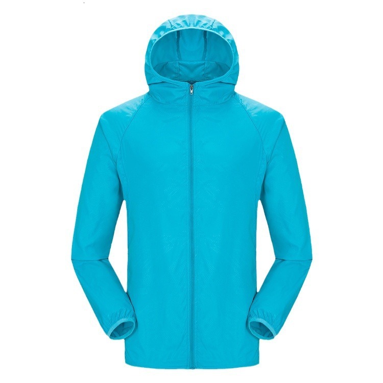 Outdoor Skin Windbreaker Men's Sun Protection Women's Thin Jacket Waterproof Printed Team Building Clothing