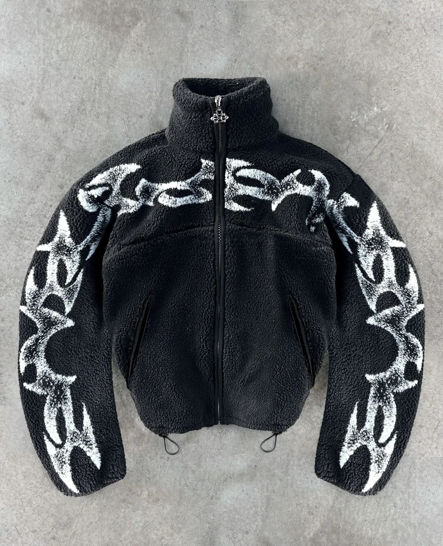 Street Cool Original Jacket Graphic Printed Jacket Upright Collar Zipper Autumn - Winter Retro Classic Hip Hop Men And Women 250708