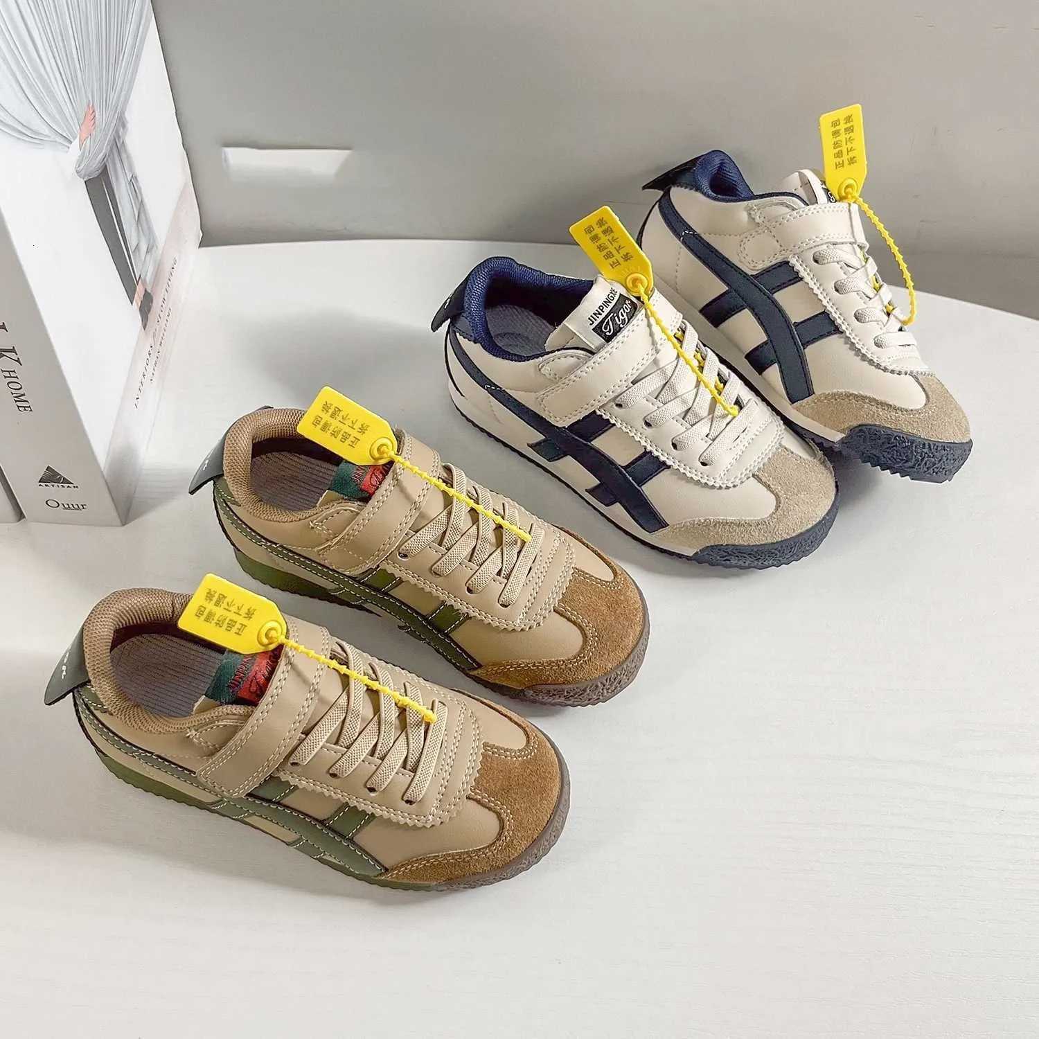 2024 New Trendy Brand Childrens Forrest Gump Shoes for Boys Soft Soled Girls Casual Sports Shoes Z250714