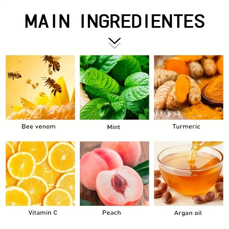 Bee Venom Lip Balm Hydrating Translucent and Glossy Soft and Light Instantly Hydrating Smooth and Easy to Absorb Cares for Lips Softer 250712