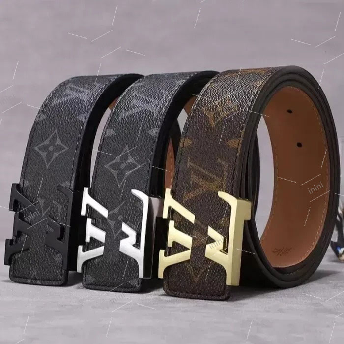 mens designer belt men luxury belts fashion classic belts for men designer genuine leather belt High Quality letter smooth buckle belt 100-125cm
