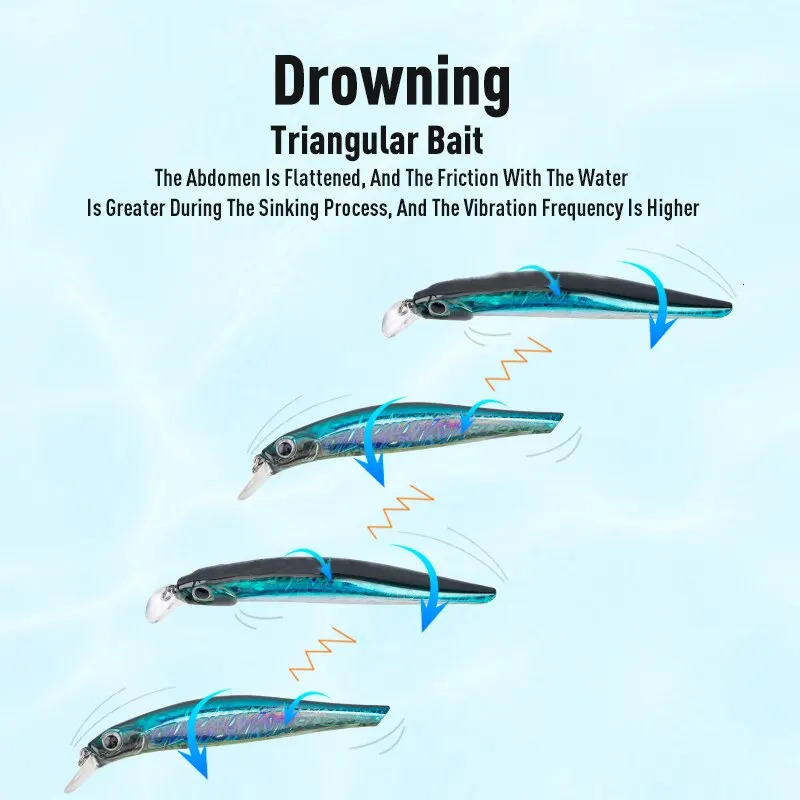 Artist FR Silence Sinking Minnow Fishing Lures 80mm 105mm Jerkbaits Good Action Wobblers High Quality Hard Baits Sea Bass 250708