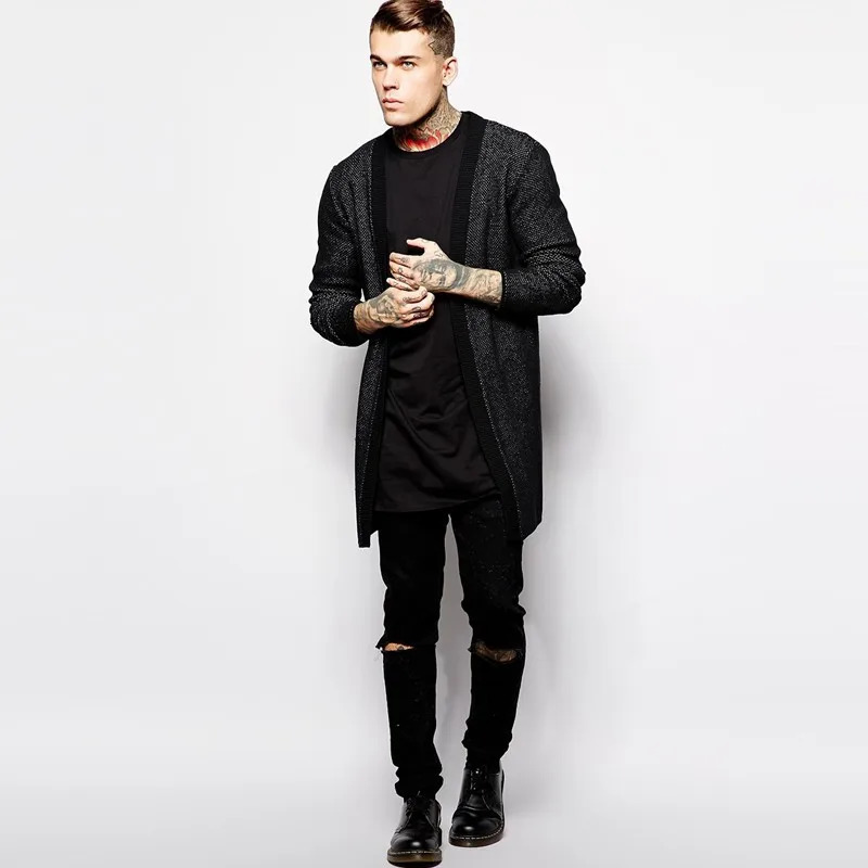 2025 Clothing Mens Black Long T shirt Tops Hip Hop Man Tshirt Short Sleeve Casual Men Tee shirts For Male 250707