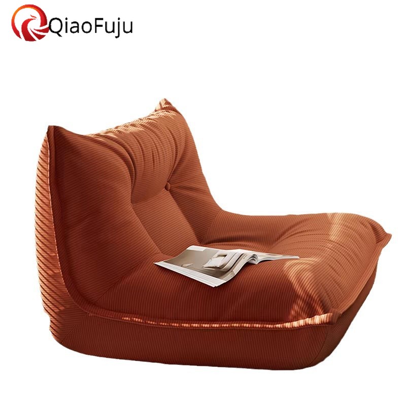 Foreign trade vacuum compression lazy sofa chair designer living room single dumpling sofa leisure seat balcony export packaging bedroom small sofa