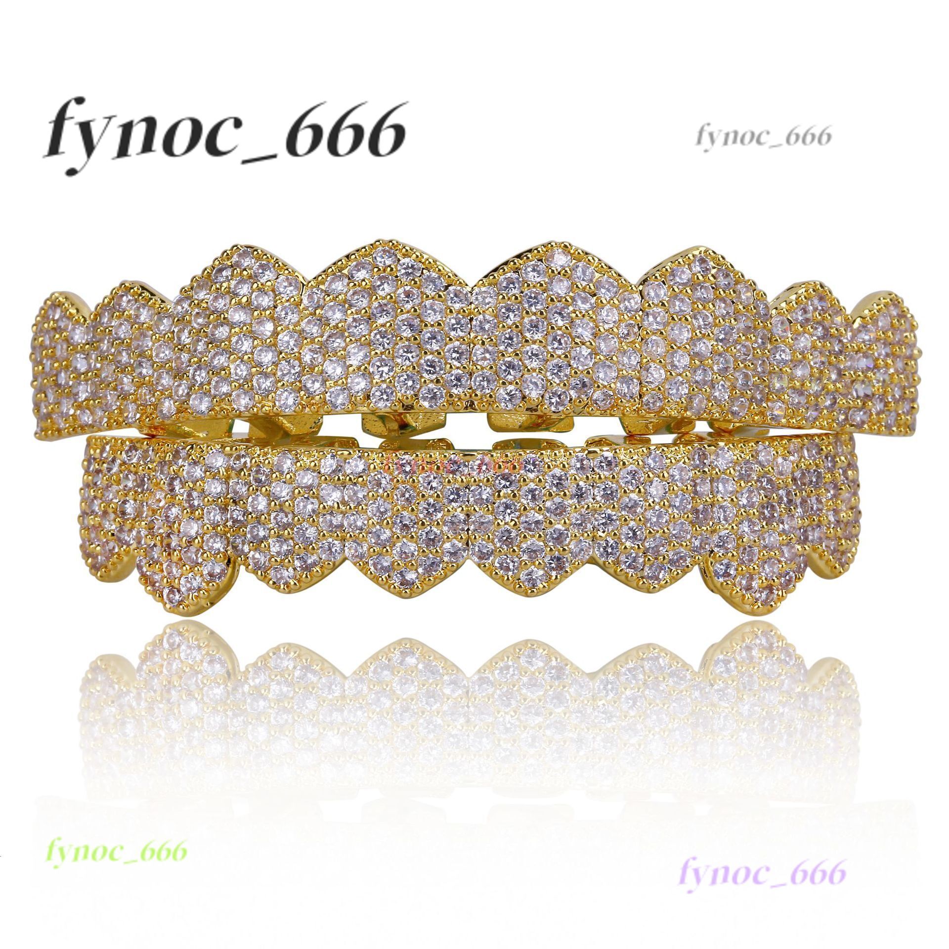 Body Jewelry Teeth Braces Dental Morganite Gold Plated Diamond Drill Grillz Teeth Moissanite Tooth Grillz