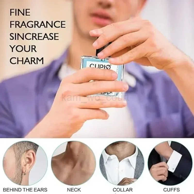 Cupid Mens Pheromone Cologne Lasting Mature Hypnotic Rich Fragrance High Quality Hombre Perfume Body Spray M250714
