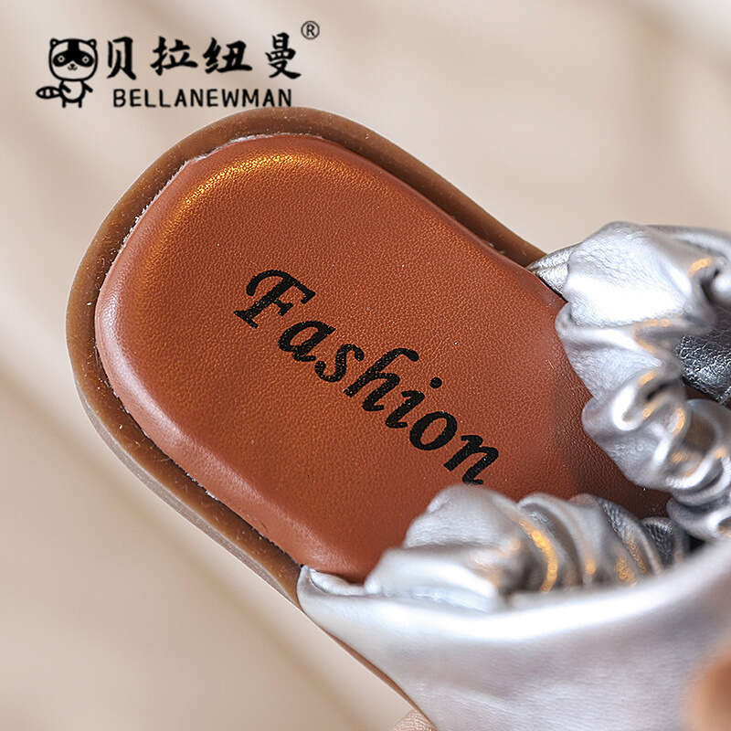 Children's 2025 Summer New Girls Cartoon Cute Flip-Flop Sandals Toddler Beach Shoes