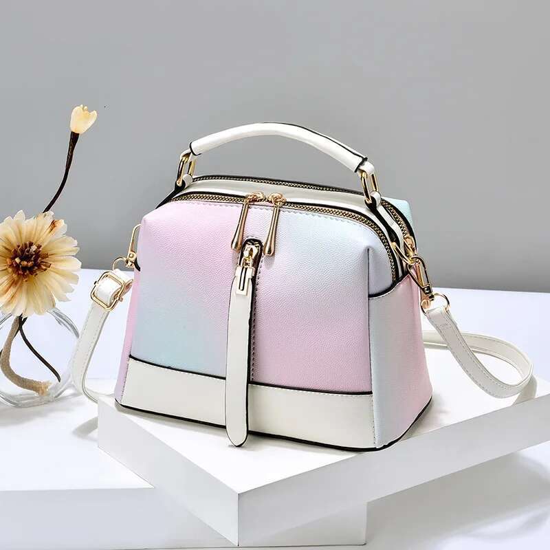 Korean Version Minimalist Handbag Versatile Summer New Boston Pillow Fashionable Women's One Shoulder Crossbody Bag