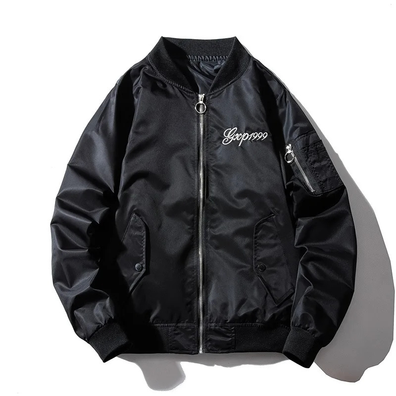 Embroidery Mens Bomber Jacket Dragon Tiger Autumn Winter Pilot Jacket Men Hip Hop Japanese Baseball Youth Jacket Streetwear Male 250708