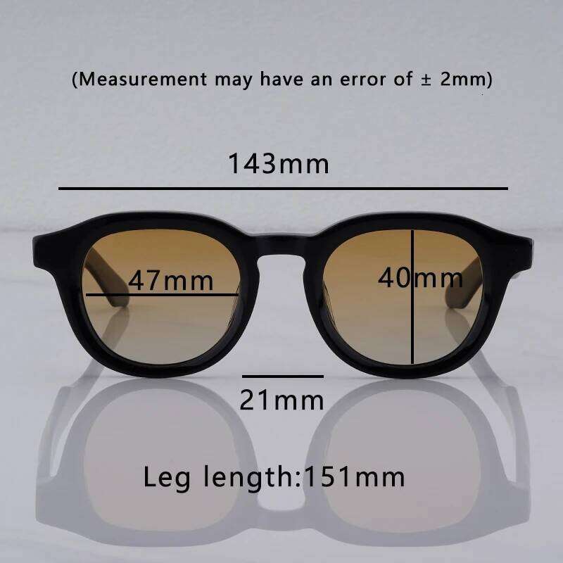 Johnny Polarized Sunglasses Men Women Brand Lemtosh Sun High Quality Vintage Acetate Frame Glasses DAHVEN