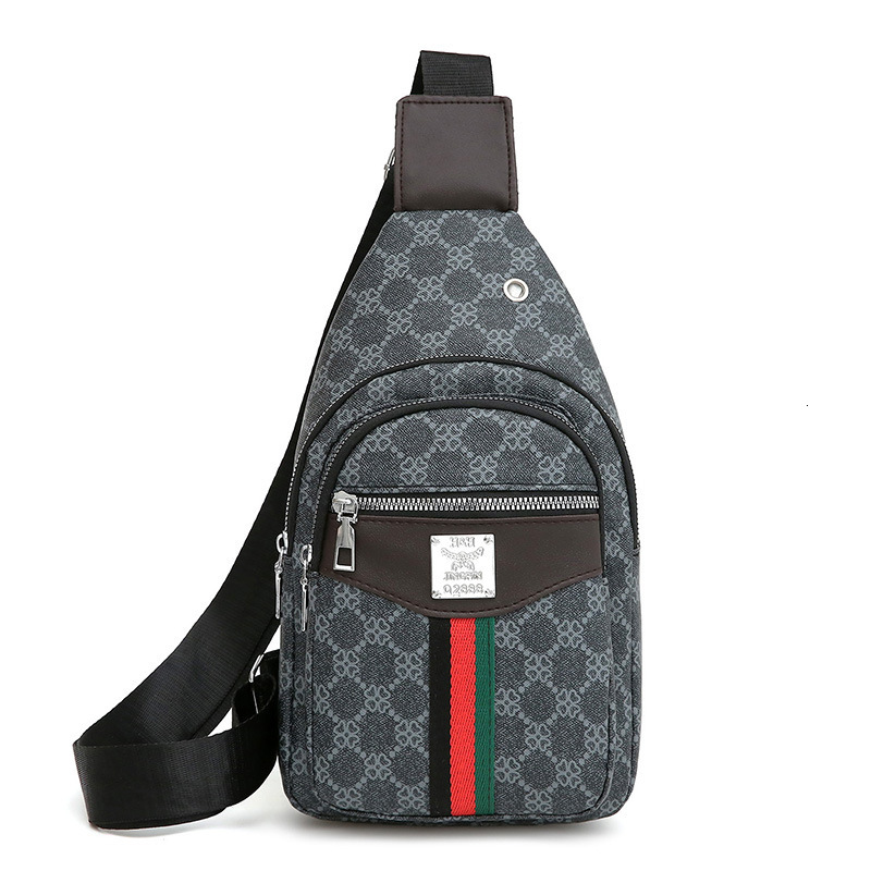 Designer Bag,2025 Luxury Bag, Men's Fashion Bag, Youth Small Chest Bag, Checkered Chest Crossbody Bag, Shoulder Bag, Crossbody Bag, Oxford Bag, F