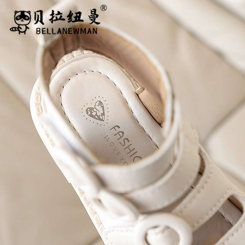Girls' Fashion Roman 2025 Summer New Korean Style Student Casual Shoes Children's Soft Sole Beach Sandals