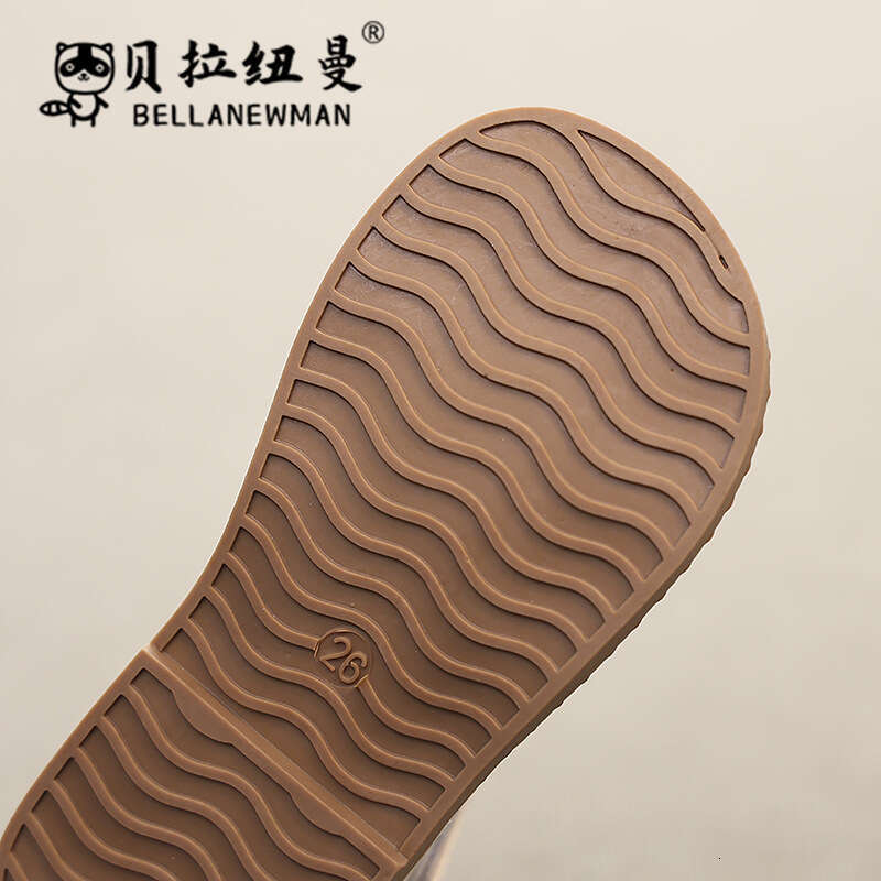 Baby Toddler 2025 Summer New Girls Bowknot Closed-Toe Princess Sandals Children's Soft Sole Beach Shoes
