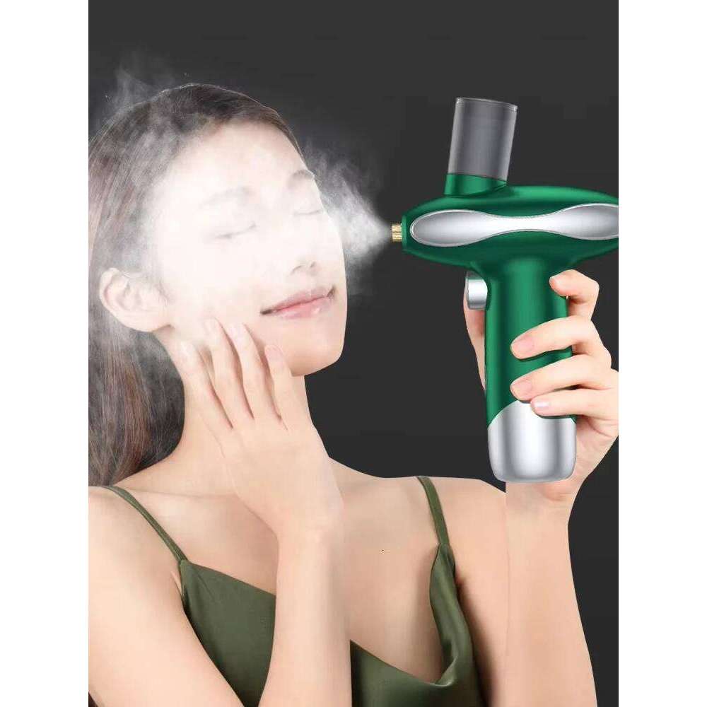 Blue Red Light Therapy Skin Moisturizing Nano Mist Sprayer Portable Airbrush Steamer Spray Skincare Oxygen Facial hine