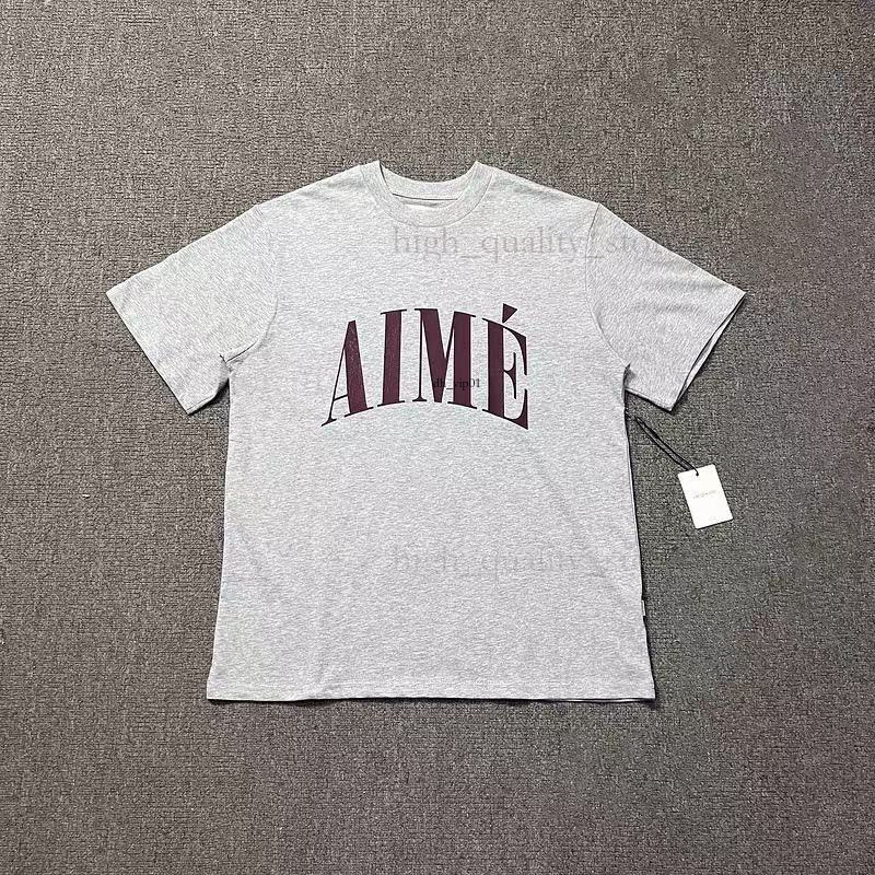 Designer Aimee Leon Dore T Shirt Fun Printi Loose Casual Cotton Aimee Leon Dore Clothe Short Sleeve Couple Summer Shirt Graffiti French Size S-Xl Tshirts Brands af0