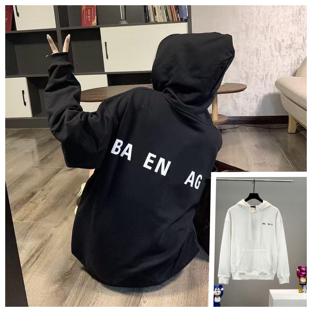 Mens Hoodies Designer Hooded Sweatshirt Men Women Oversized Hoodie Autumn Winter Long Sleeve Pullover Solid Couple Clothes Boys GrilsM5XL