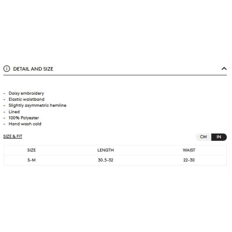 Casual Elegance Textured Denim-Like Patterned Skirt Featuring Chic Embroidery