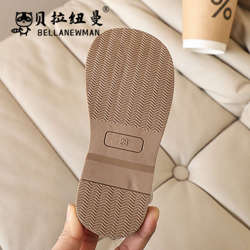 Girls' Mesh Bow Princess Closed-Toe 2025 Summer New Children's Fashion Soft Sole Sandals for Big Kids