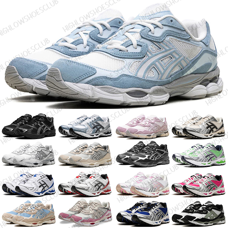 With Box gels nyc designer running shoes for men women Black Pink mens sneakers trainers outdoor sports