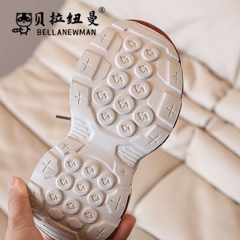 Girls' Thick-Soled Lightweight Fashion Sneakers 2025 Spring and Autumn New Korean Style Children's Internet Celebrity Dad Shoes for Big Kids