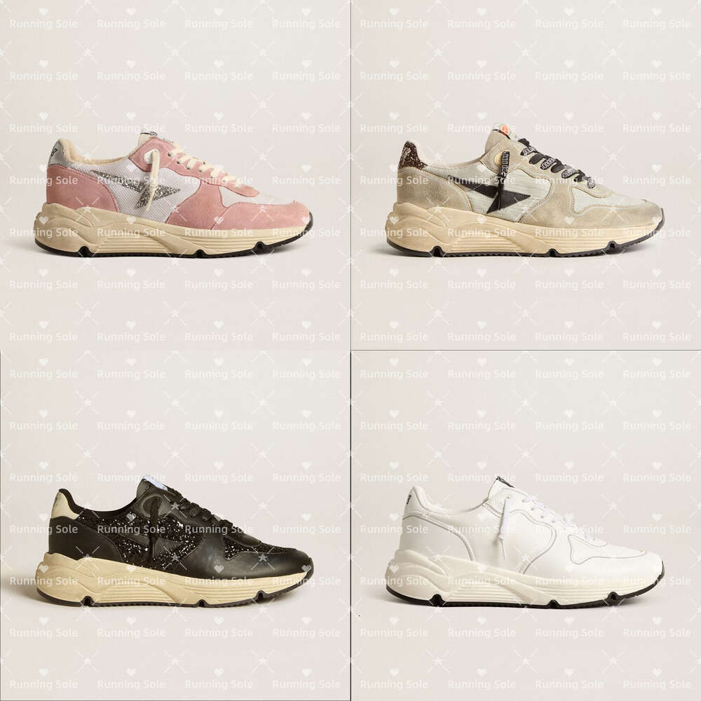 Sneaker Running Sole Italy Brand Sneakers Dad-star Classic White Do-old Sequin Dirty Designer Superstar Man Women Trainers Hiking Shoes