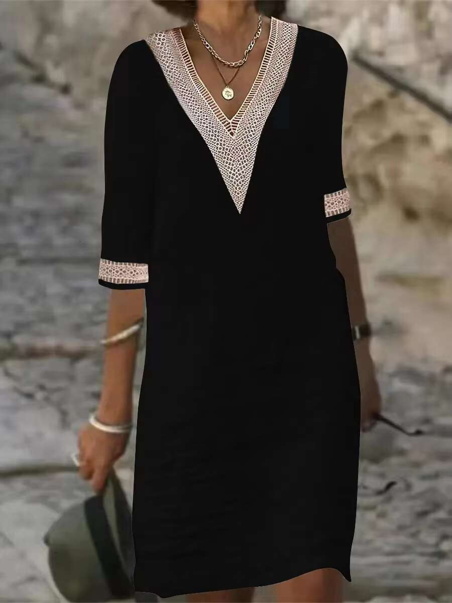 Casual Fashion Clothes Elegant Cotton Linen for Summer Dress Women Clothing Vintage Streetwear Ethnic Style Y2k dongdumaoyi