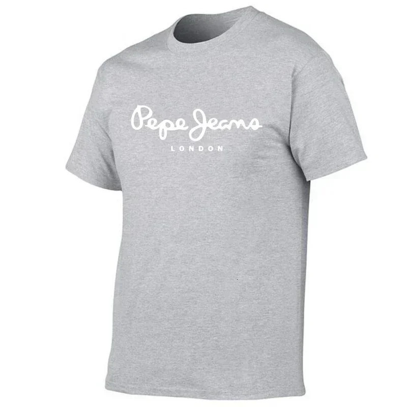 2025 est PepeJeansLondon TShirt Summer Mens Short Sleeve Tees Shirt Tops Unisex 250704