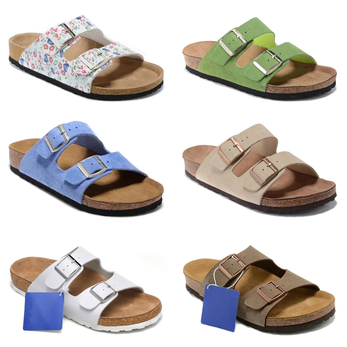 designer sandals luxury slides suede sandals clog buckle sandals woman slipper summer beachs sandal leather slide taupe mocha platform shoes