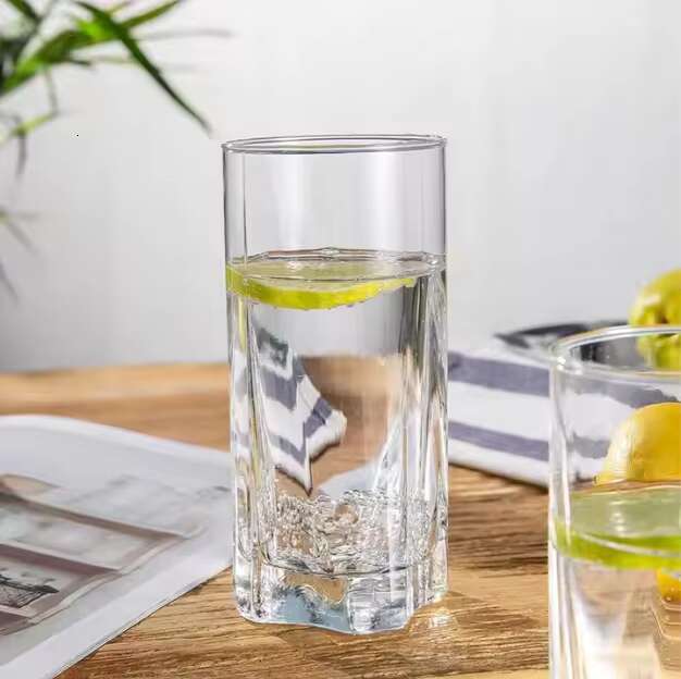 Wholesale 370ml 12.51oz Heat Resistant Lemonade Glass Cup Custom Soda Lime Classic Design Party Safe for Restaurants