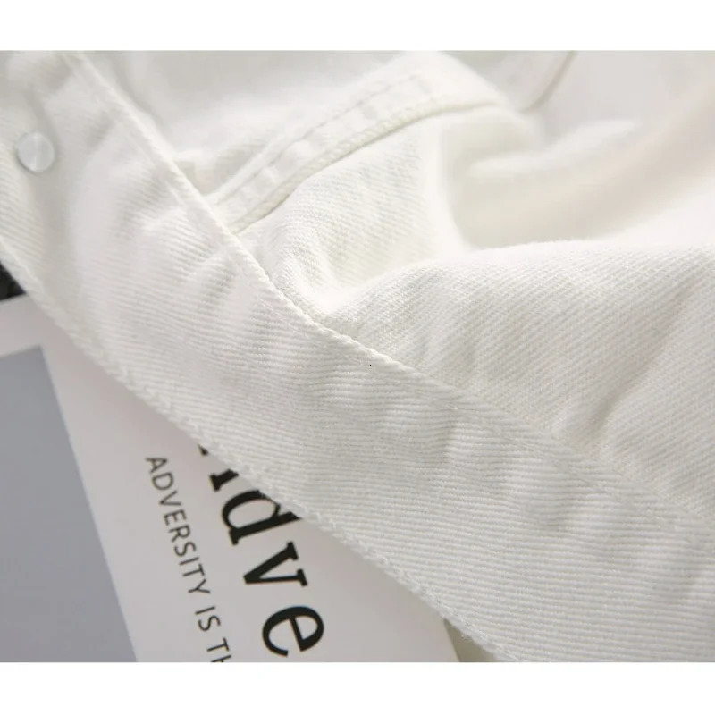 White Denim Jacket Women Simplicity Casual Small Short Simple Chaqueta Mujer Veste Femme Streetwear Basic Jackets Autumn 250709
