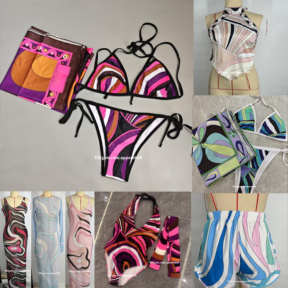 womens bathing suits designer bikini swimwear sets Cover Up Wrap Scarf sexy swimsuit coverup Skirt Outfit summer beach wear dress Vacation Holiday Clothing