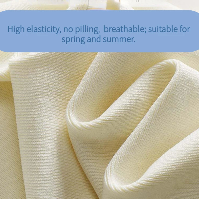 Viscose High Stretch Crewneck Slim Fit Ribbed Women Top SpringSummer Asymmetrical Hem Chic Tshirt Office Casual Knit Blouse 250708