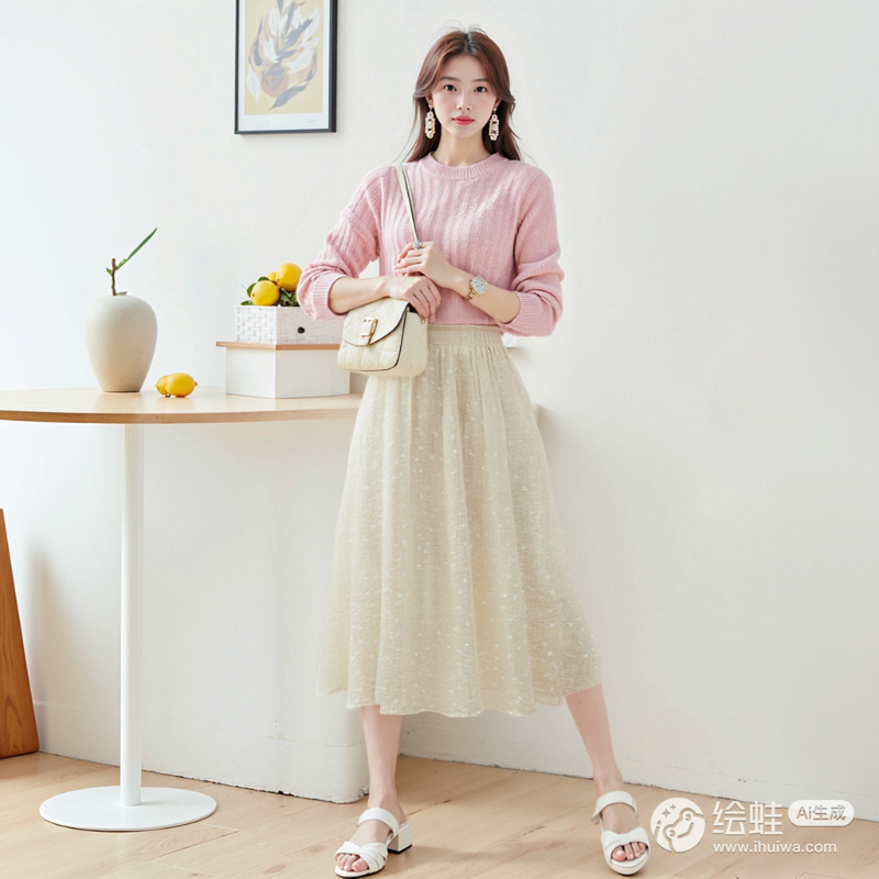 Elegant Satin Copper Fabric Skirt with Silky Feel for Fashion Forward Looks