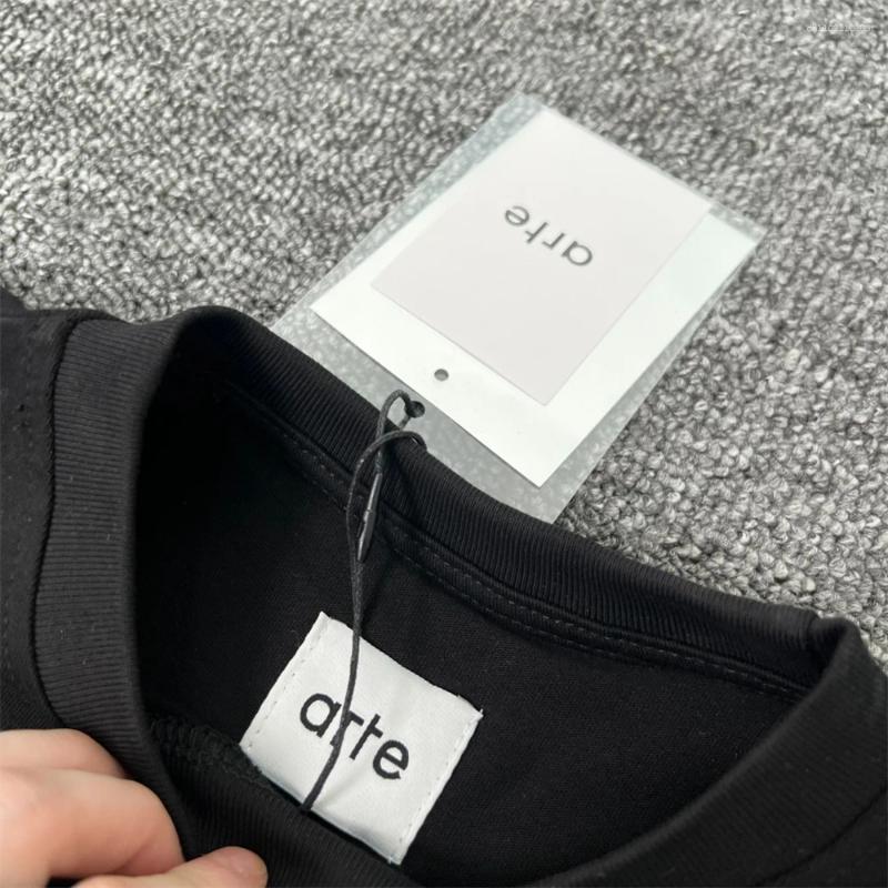 Men's T Shirts 2025ss Embroidery Logo People Shirt Men Women Black Summer Style T-shirt Top Tees