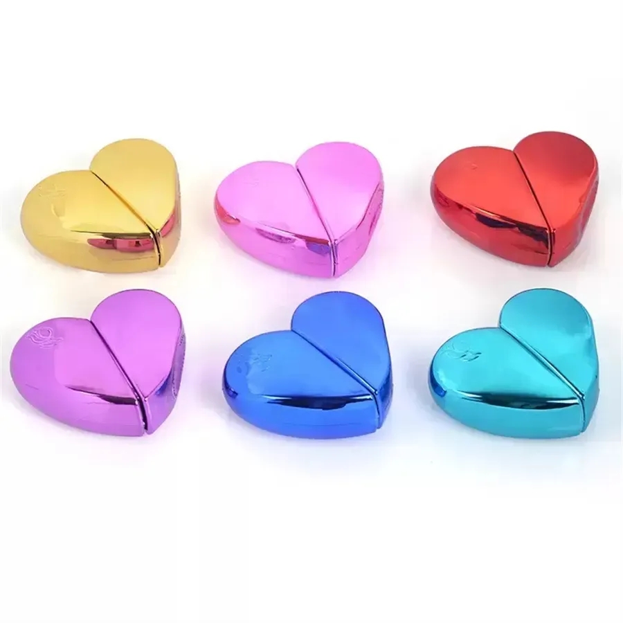 Heart Shaped Glass Portable Perfume Bottles with Spray Party Favor 25ml Refillable Empty Atomizer Travel Use CPA5711