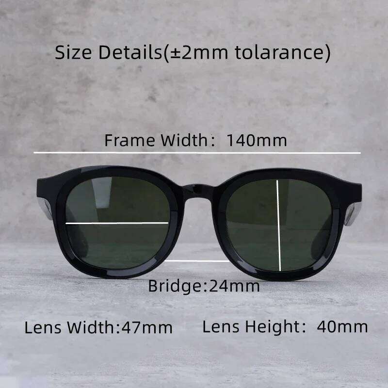 Lemtosh DAHVEN Eyewear Acetate Vintage Oval Polarized Women Sunglasses