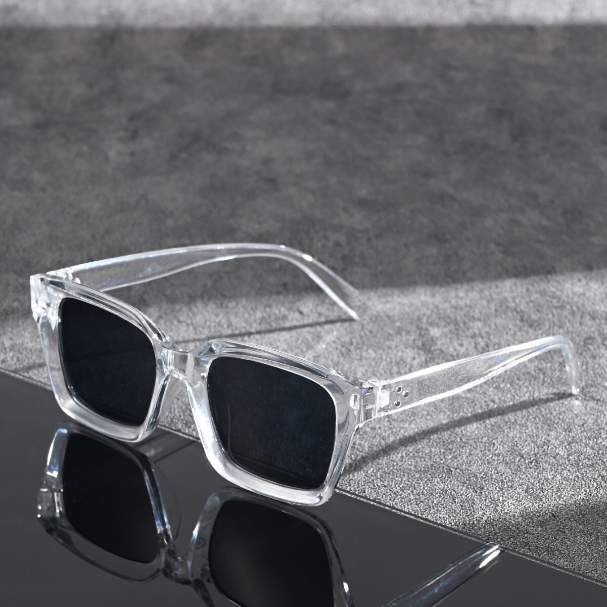 Designer's luxury glasses 2025 Cross-Border Square Frame Sunglasses European and American Retro Thickened Small Frame Fashion Sunglasses for Men 