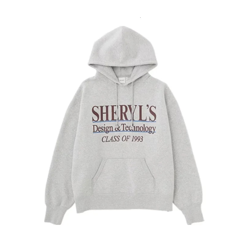 Retro American Casual Hoodie Sweatshirt Winter Arrival Burst Letter Print Comfortable Cotton Thickened Womens Clothing 250708