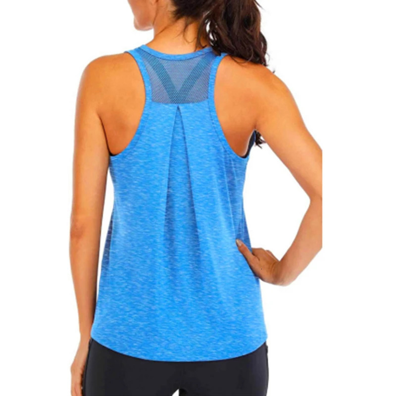 Yoga Shirt Female Style TShirt Loose Fitness Tops Vest Women Sleeveless Sport Tee QuickDrying Gym Running Workout Blouse 250708