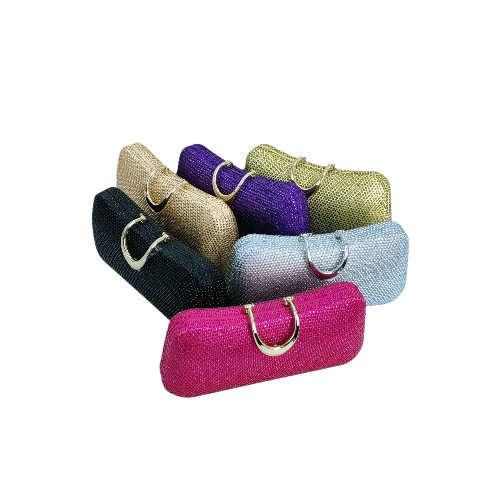 Sparkling Rhinestone High-End Womens Evening Bag Fashion Crossbody Bag Inlaid Diamond Womens Bag Wedding Bag