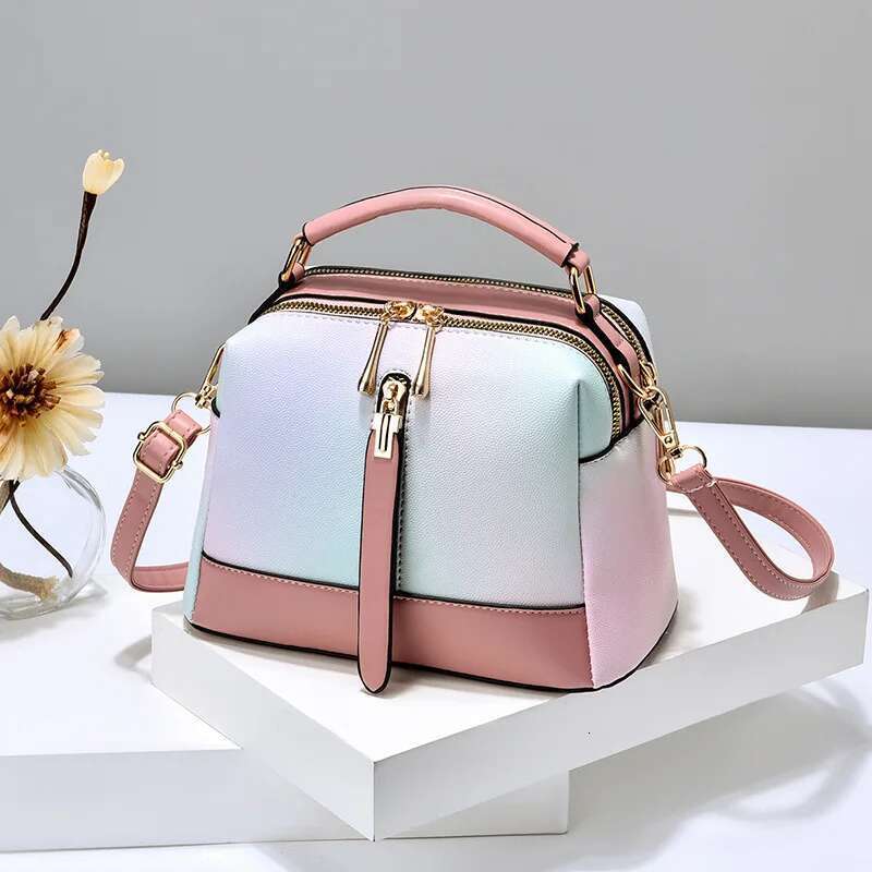 Korean Version Minimalist Handbag Versatile Summer New Boston Pillow Fashionable Women's One Shoulder Crossbody Bag