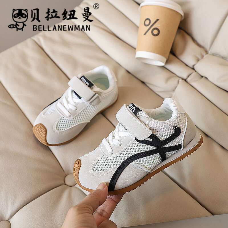 Children's Mesh Breathable Sports 2025 Spring Summer New Korean Style Boys' Forrest Gump Trendy Girls' Casual Training Shoes