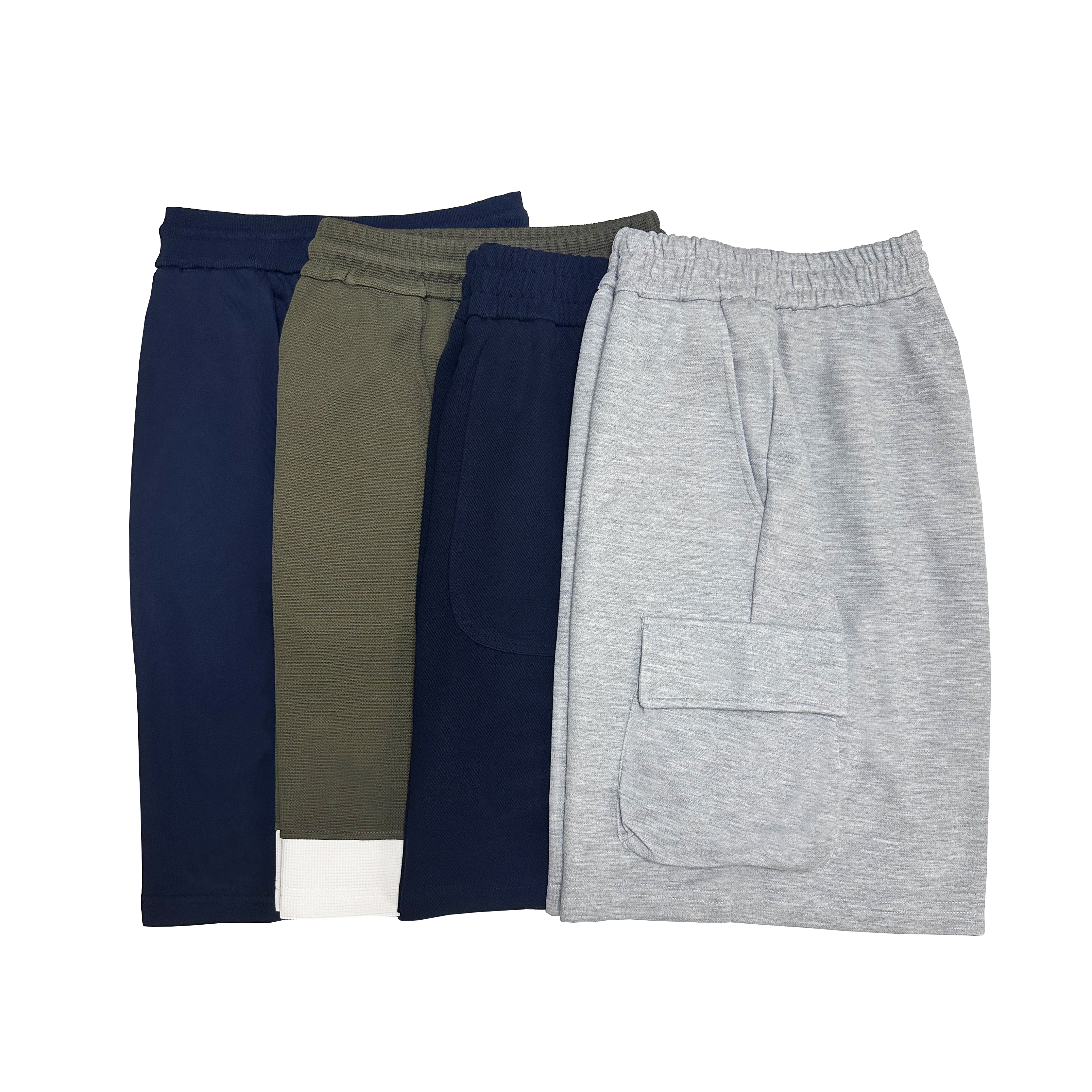 Fashion casual shorts, cool summer plus size shorts, thin pants for boys, loose and fattened pants, and fat overalls for middle pants.