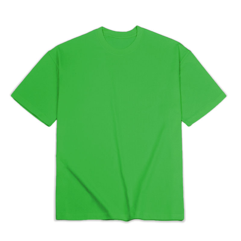 260 grams of heavy tide brand T-shirt In summer, men and women couples absorb moisture, light and breathable, solid color and versatile round neck sle