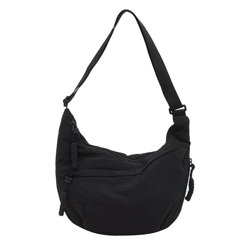 Large capacity women leisure s workwear style canvas bag new casual women s crossbody bag designer bag multifunctional dumpling bag