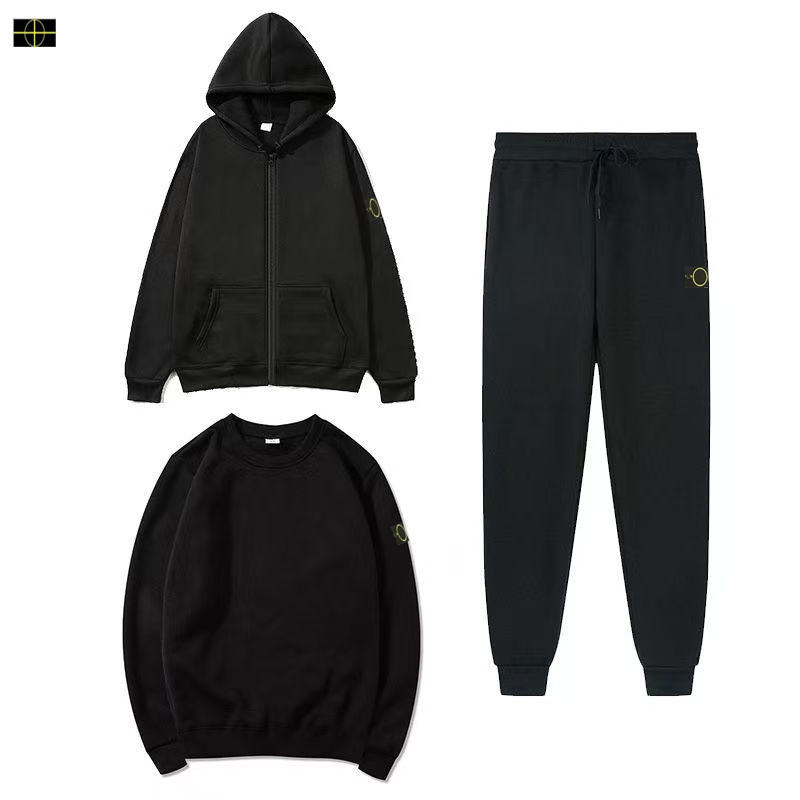 Mens Tracksuits luxury fashion autumn and winter trend women's long-sleeved casual sports suit collar hoodie pants two-piece set Fashion jogging clothes --7-20