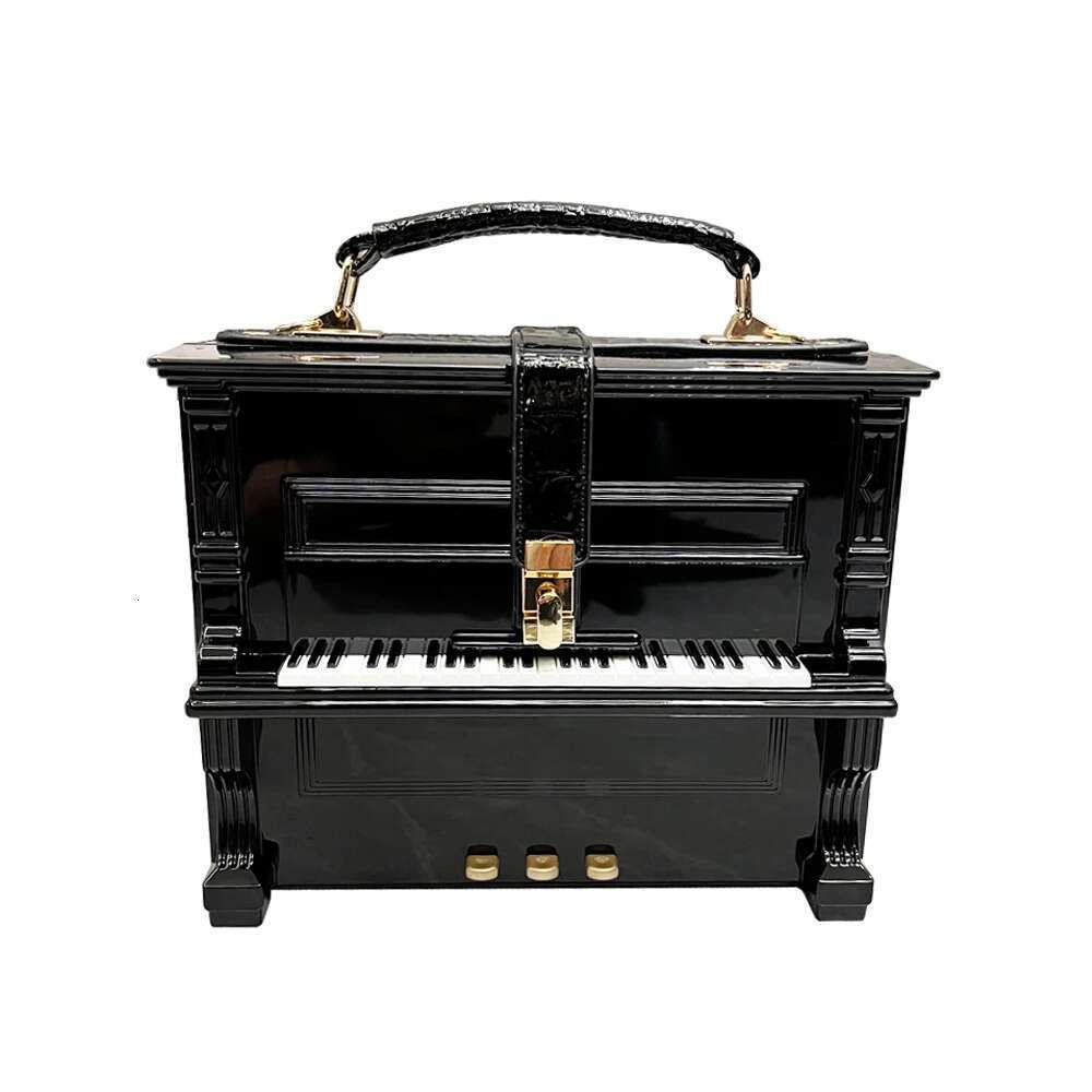 purses and handbags Designer crossbody shoulder For Women piano shape handmade bags Purse Messenger Bag banquet bag